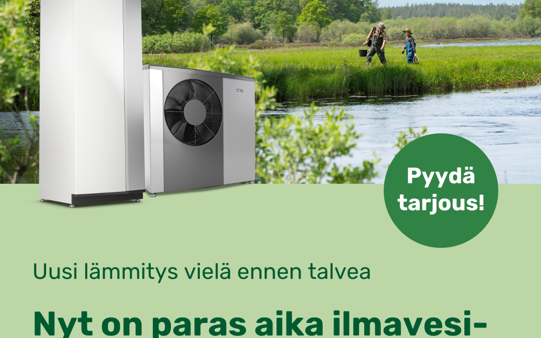 Uusi lämmitys ennen talvea!