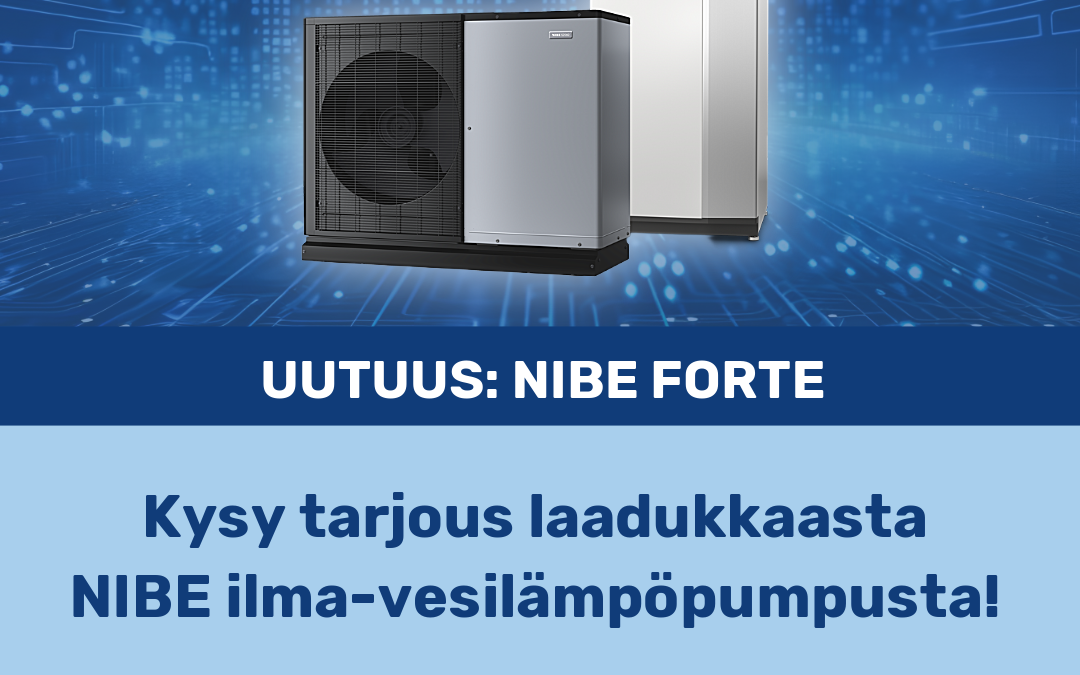 Nibe Forte ilma-vesilämpöpumppu